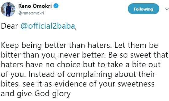 Reno Omokri Reacts To Blackface's Diss Track To 2Baba