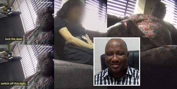 BREAKING: UNILAG suspends Dr Boniface, lecturer caught on video sexually harassing 'admission seeker'
