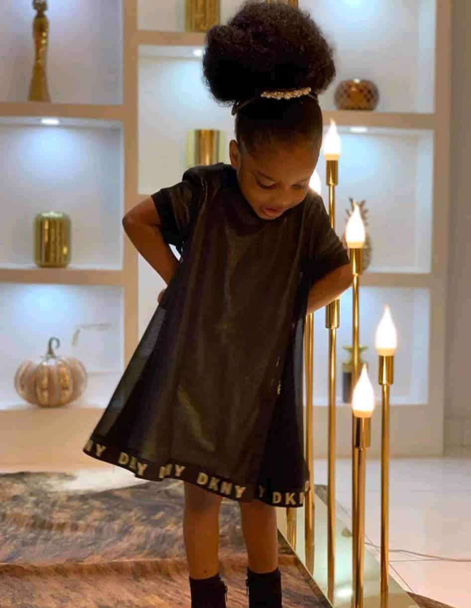 Dabota Lawson shares lovely photos of her daughter, Reignah