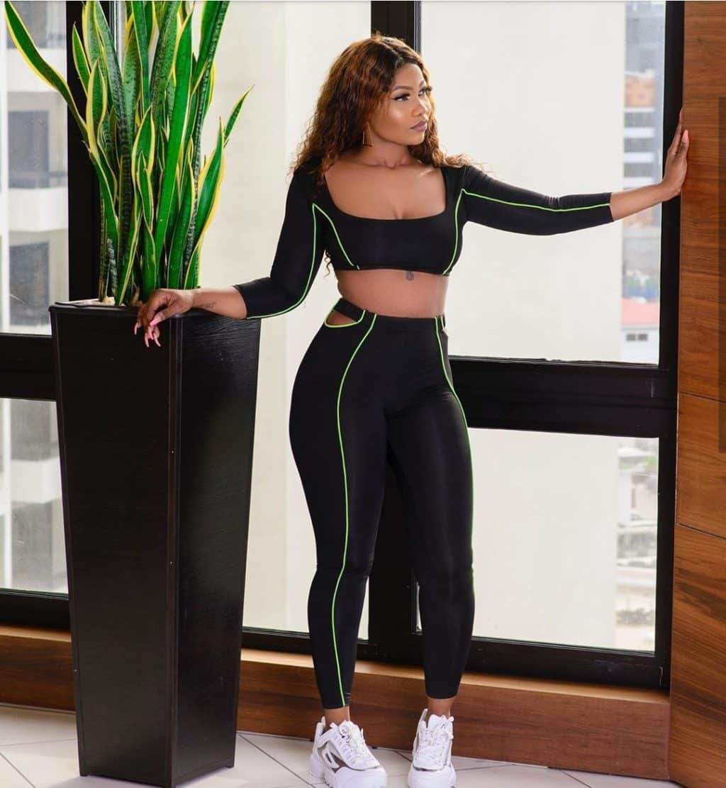 'Say my name baby'- Tacha says as she stuns in new photo