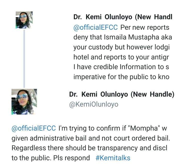 'Mompha is lodging in a private hotel'- Kemi Olunloyo claims