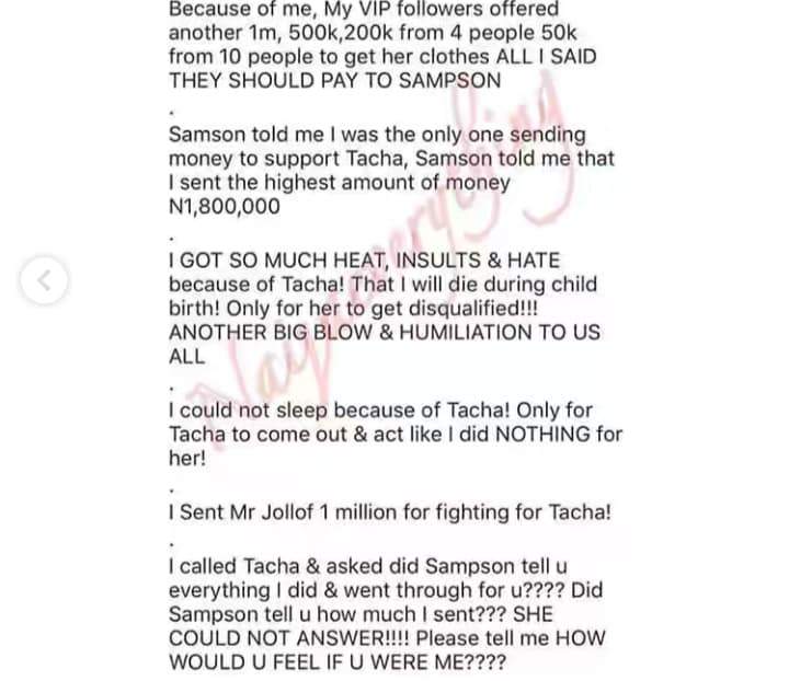 Jaruma Reveals Why She Did Not Give Tacha N50m