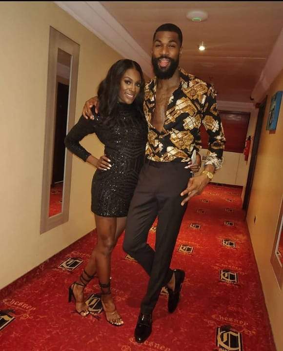 BBNaija: Mike and his wife rock each other on the dancefloor (Video)