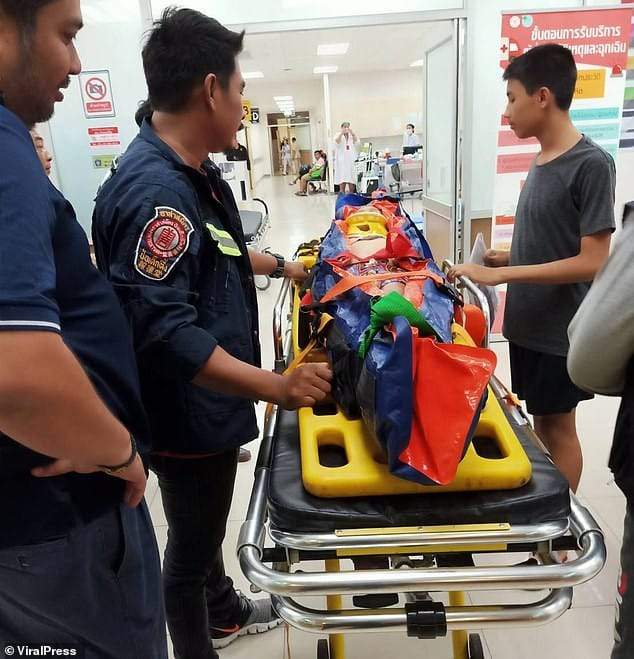 Four-year-old boy plunges 100ft off a balcony but miraculously survives