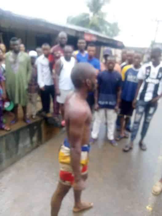 Thief/hired killer strips naked, sleeps off at pastor's house in Anambra State