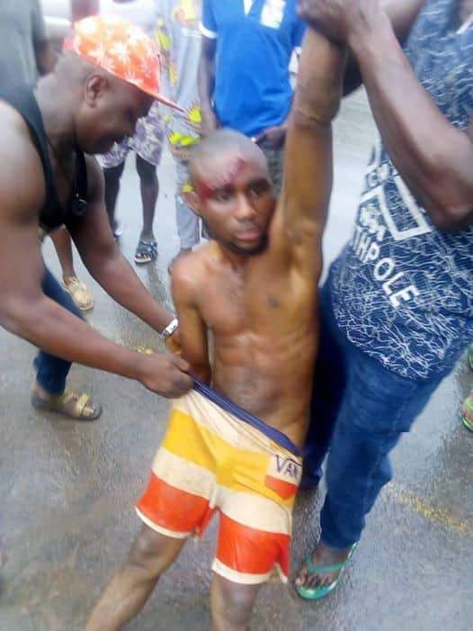 Thief/hired killer strips naked, sleeps off at pastor's house in Anambra State