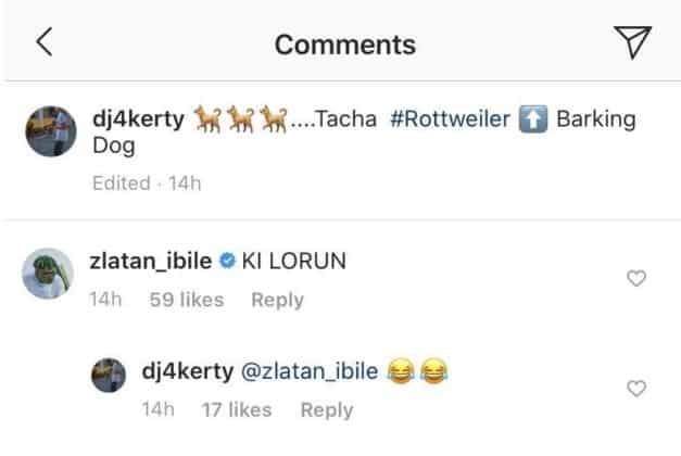 Zlatan Ibile reacts as his official DJ names his dog 'Tacha'