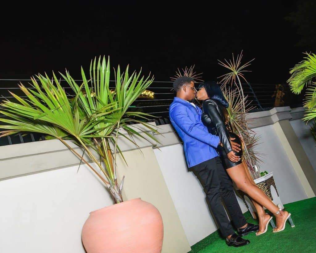 BBNaija: Seyi kisses his girlfriend as he gushes over her in new photos