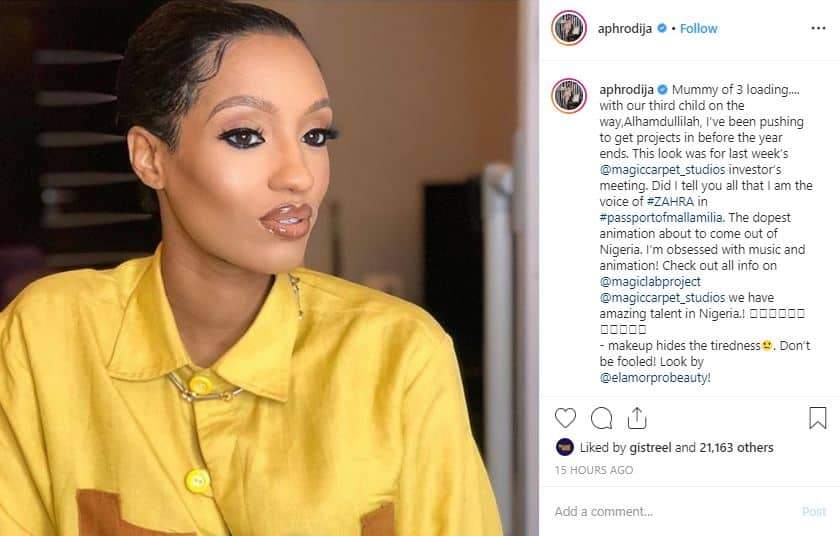 Singer Di'Ja and her husband are expecting their 3rd child