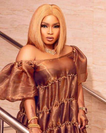 Halima Abubakar bravely shares video showing the condition of her face last year