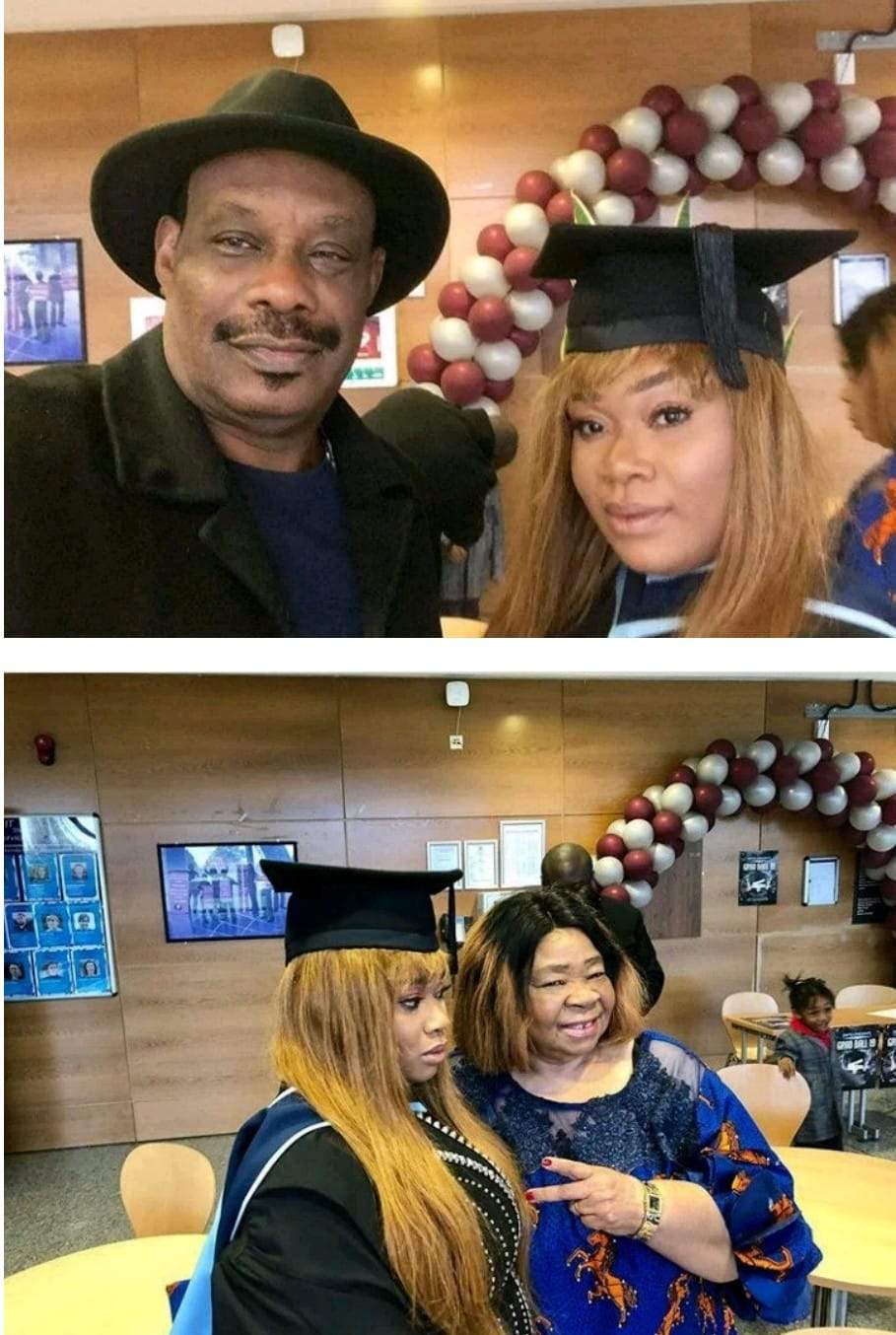 Don Jazzy's younger sister bags first class from UK University (Photos)