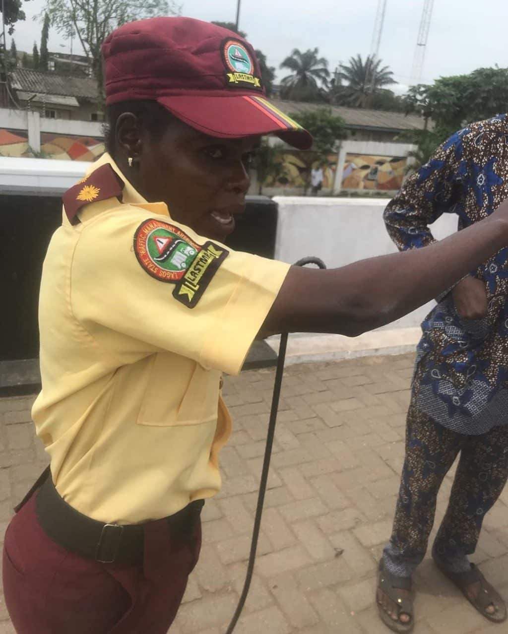 Man narrates how female LASTMA officer locked him up for 2 days after assaulting him