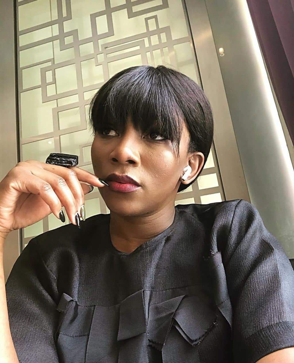 Genevieve Nnaji reacts after 'Lion heart' was disqualified from the entries for Oscars Award