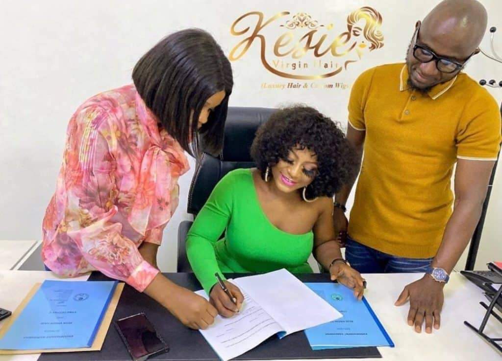 Destiny Etiko signs endorsement deal with Kesie_Virgin hair