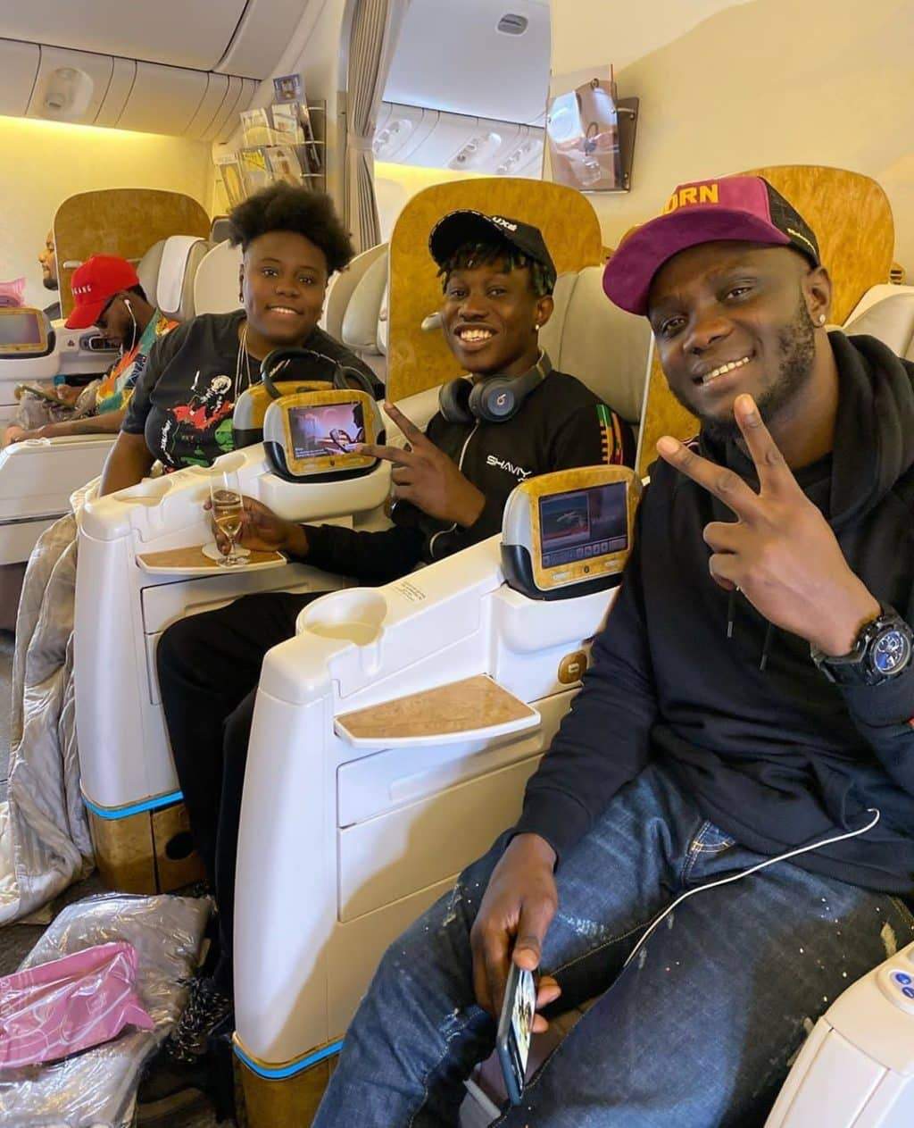 Rapper, Zlatan Ibile jets out to Dubai with Teni