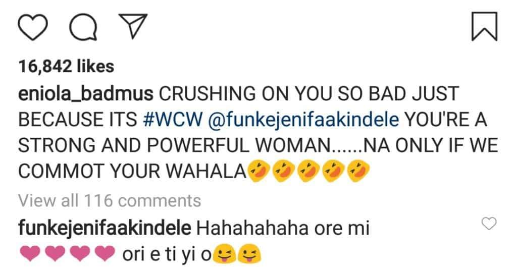 Eniola Badmus finally settles beef with Funke Akindele