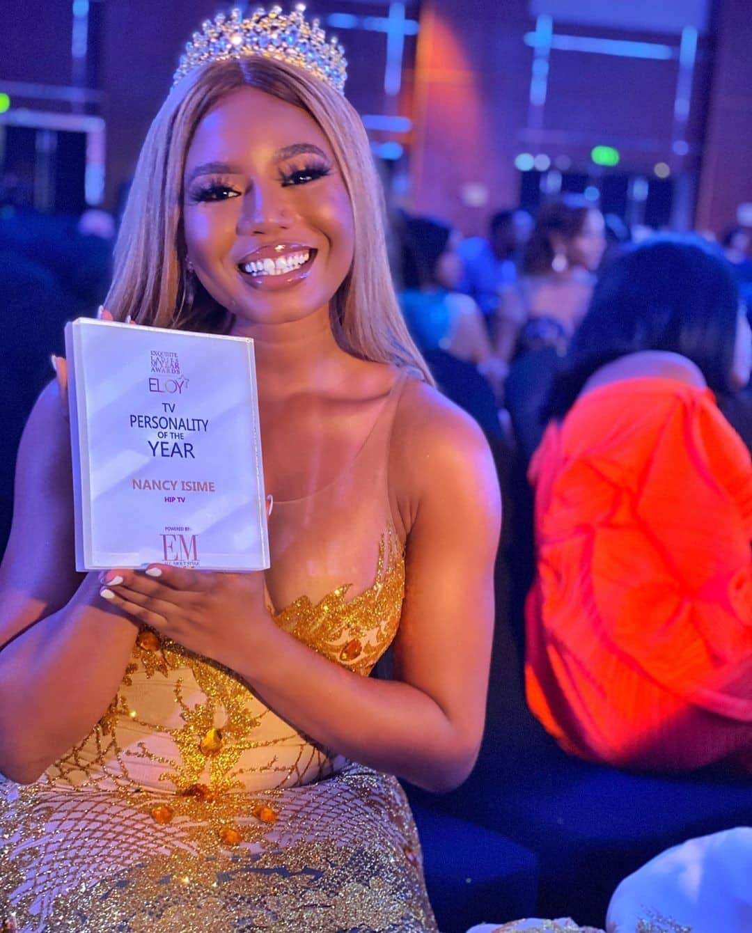 Eloy Awards: Nancy Isime bags TV personality of the year award