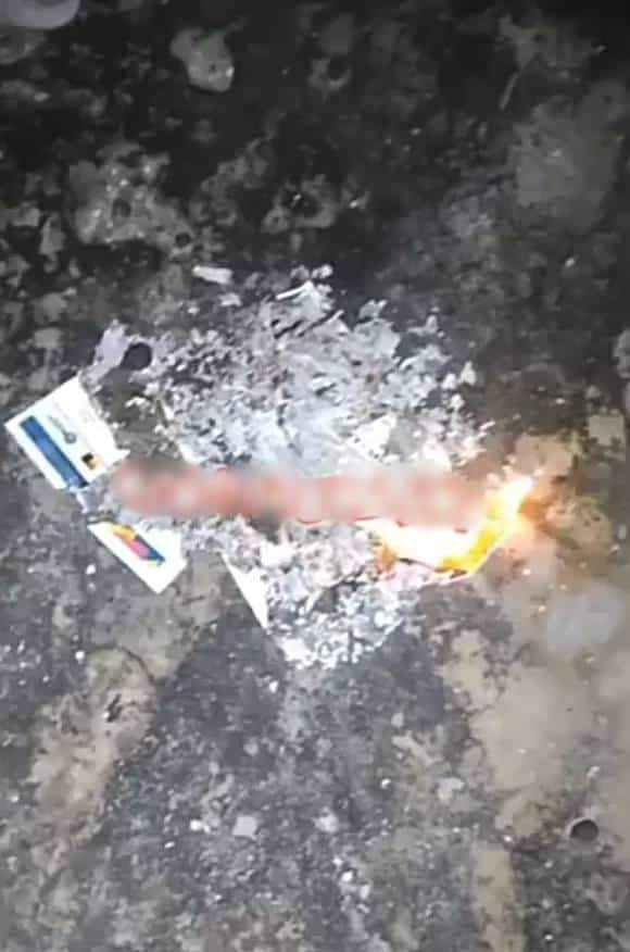 Boy burns school certificates to ashes, says school is a major scam (Video)