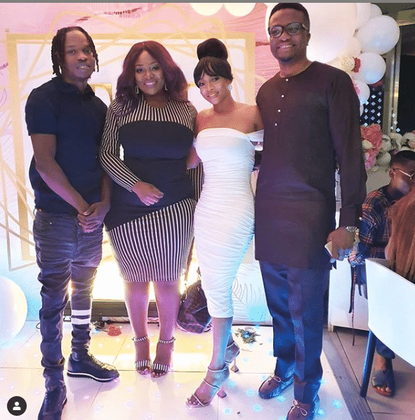 Photos and videos from Toke Makinwa's 35th birthday dinner in Lagos