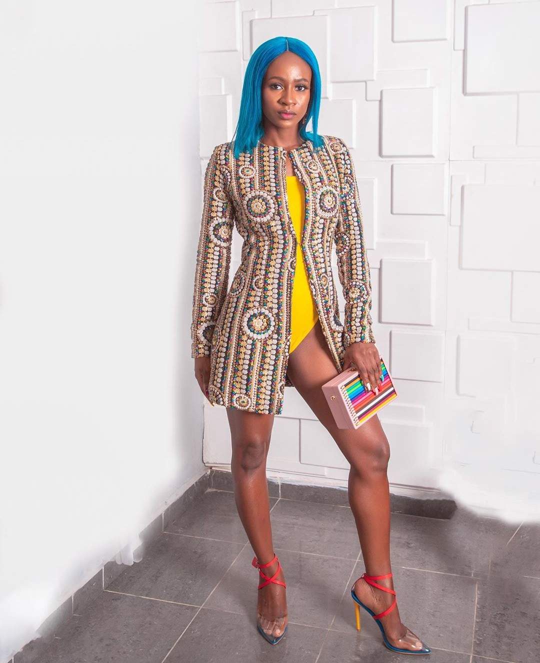 Anto Lecky's outfit to the premiere of Sugar rush movie set tongues wagging