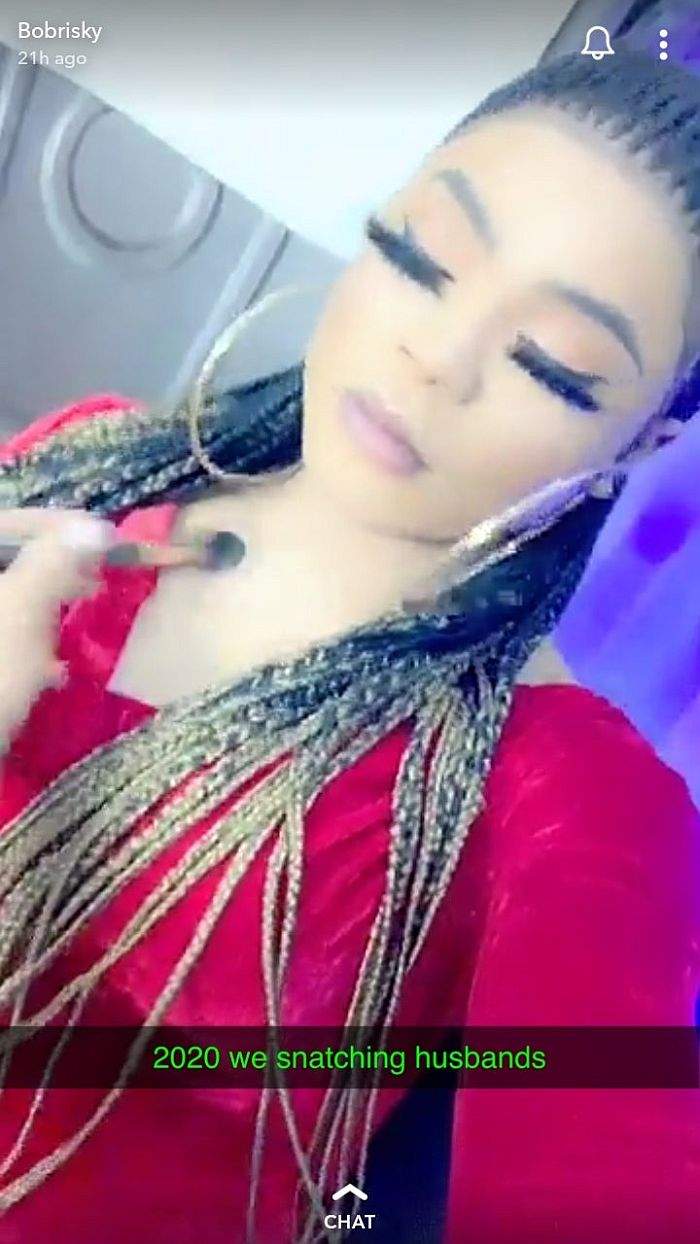 '2020 we snatching husbands' - Bobrisky declares