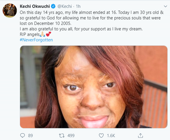 Kechi Okwuchi remembers the tragic plane crash that took 108 lives