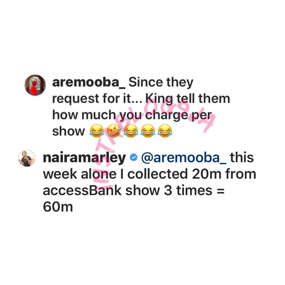 'I charged Access Bank ₦20 million per show, three different times this week' - Naira Marley