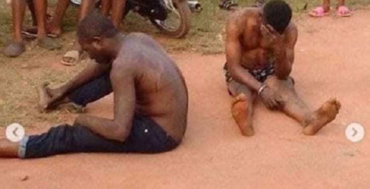 Mob beat up, strip policeman naked for homosexuality in Imo
