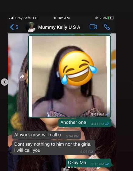'You are a psychopath' - Kelly Hansome's estranged baby mama fires back at him