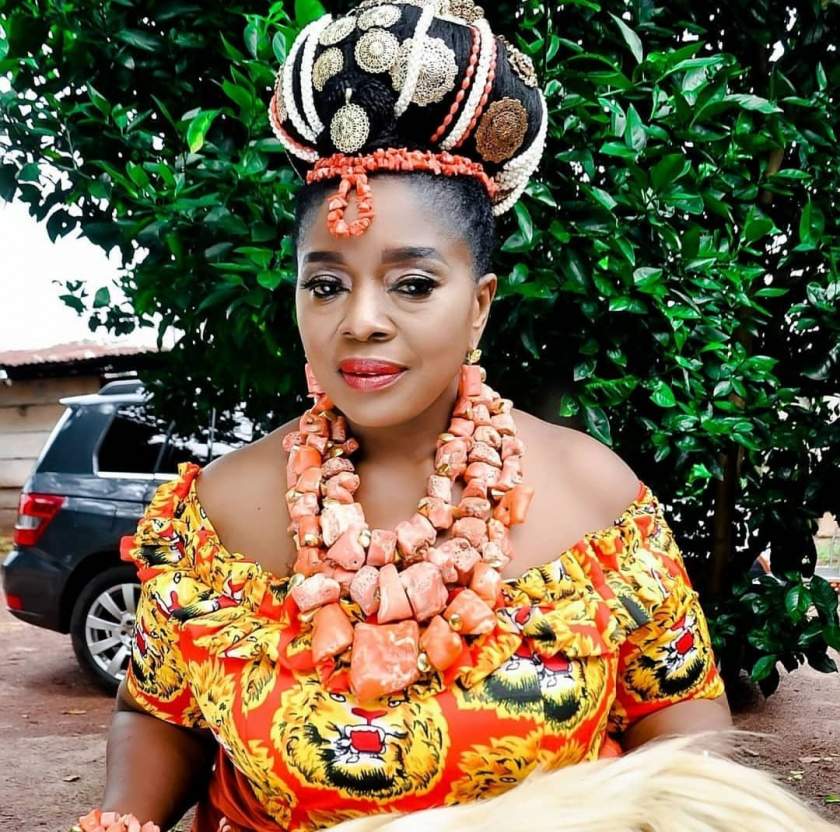 Rita Edochie shares photos of Prophet Odumeje's wife, reveals the source of his power