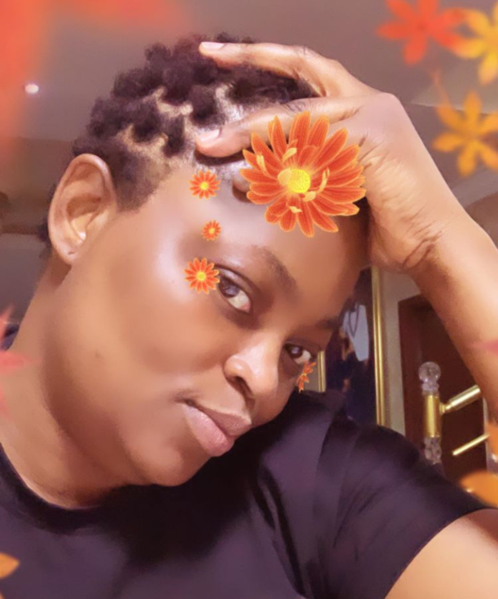 Actress, Funke Akindele puts her new hairstyle on fleek (photos)