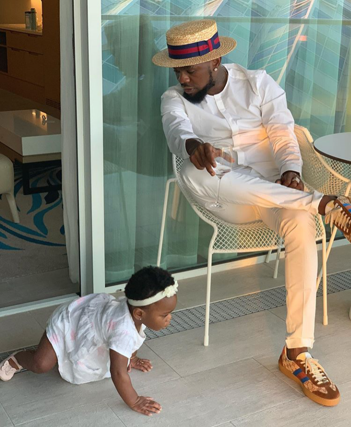 Patoranking shares new loved up photo with his daughter, Wilmer