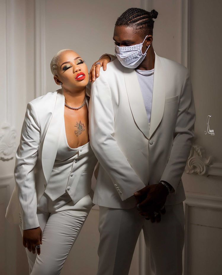 Toyin Lawani unveils her new man as they get set to tie the knot (photos)