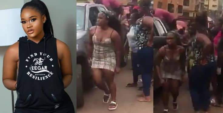 CeeC's Car Reportedly Suffers Brake Failure At New Haven, Enugu (Video)