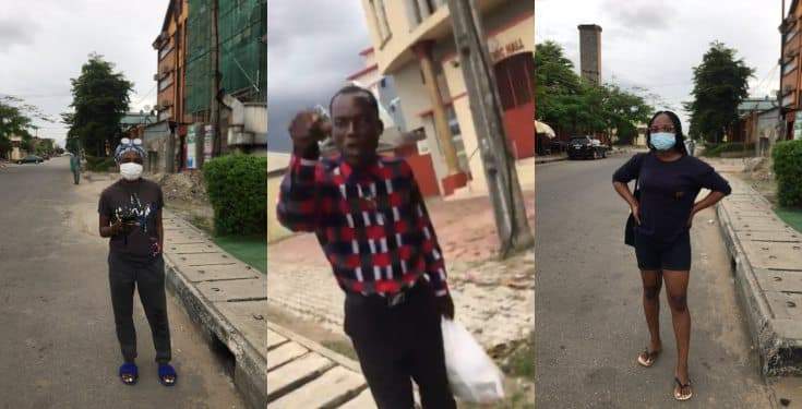 Ladies allegedly attacked by a pastor over 'indecent' dressing in Lagos State (video)