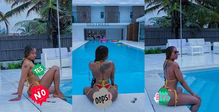 See how fans and celebrities reacted to Mercy Eke's hot bikini photos