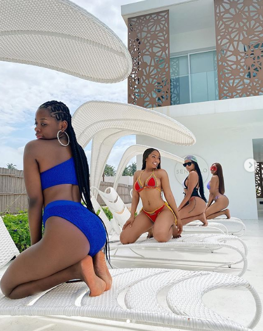 Mercy Eke, Kim Oprah, Diane and Venita show off their hot bikini bodies (Photos)