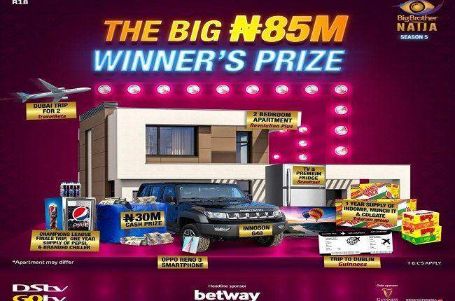 MultiChoice Nigeria Reveals Grand Prize For BBNaija Season 5 Winner