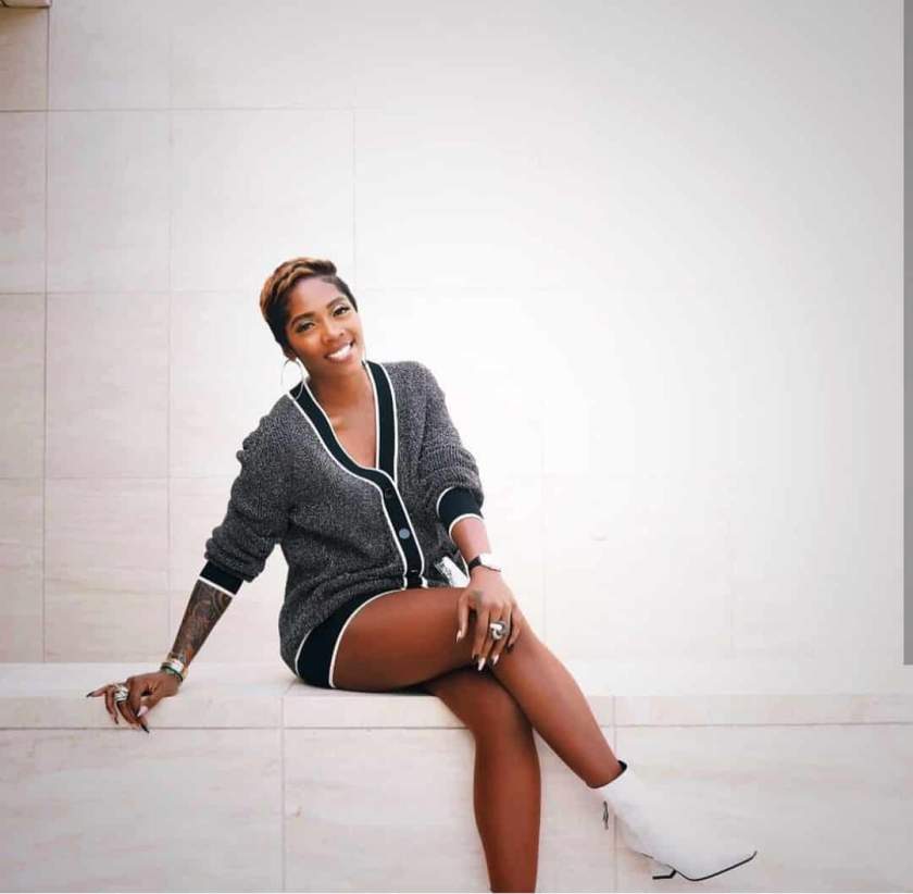 My skin is popping - Tiwa Savage gushes over herself as she shares no makeup photo