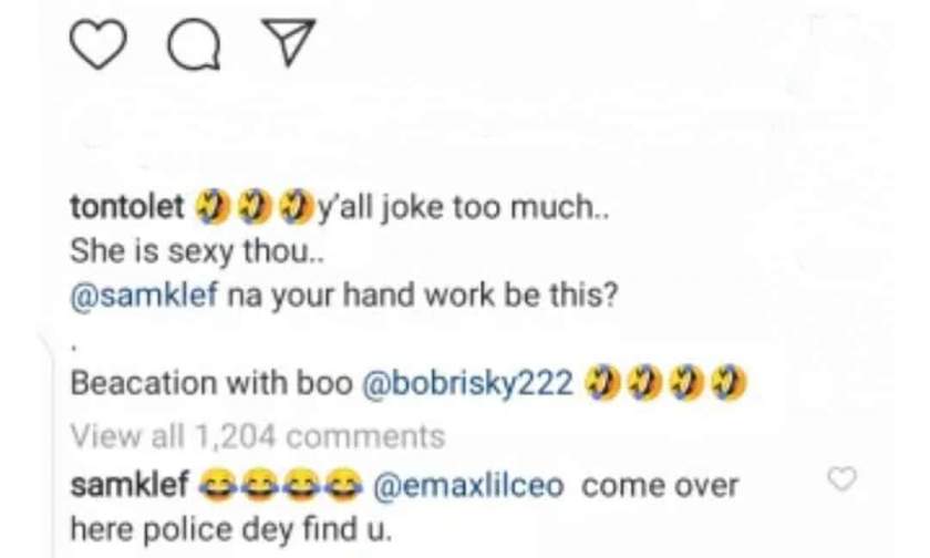 Tonto Dikeh Reacts To Photoshopped Picture Of Her And Her Bestie, Bobrisky