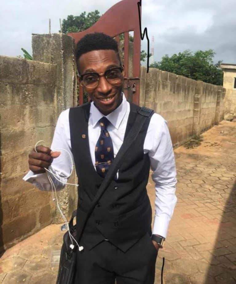 Three years after Nigerians donated money to help him beat cancer, man bags degree in Law school (Photos)