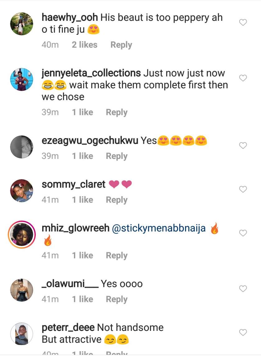 'His beauty is too peppery' - Ladies gush over BBNaija housemate, Ozo (Photos)