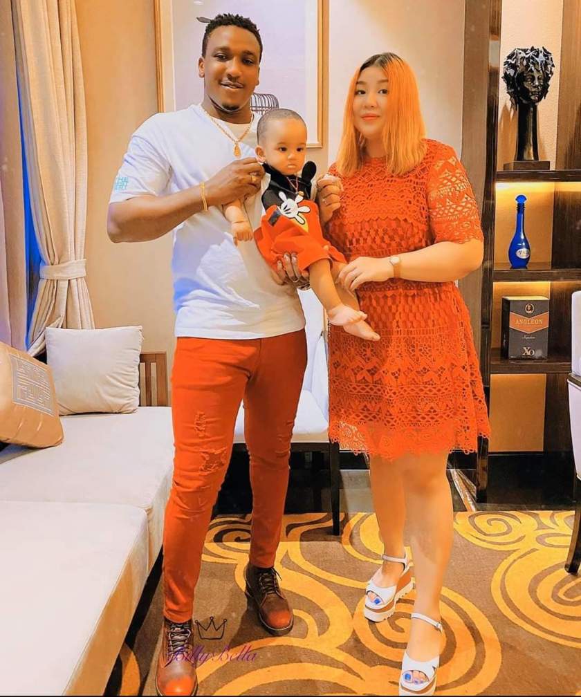 Igbo Big Boy Married To A Chinese Lady Celebrates Birthday With Beautiful Family Photos