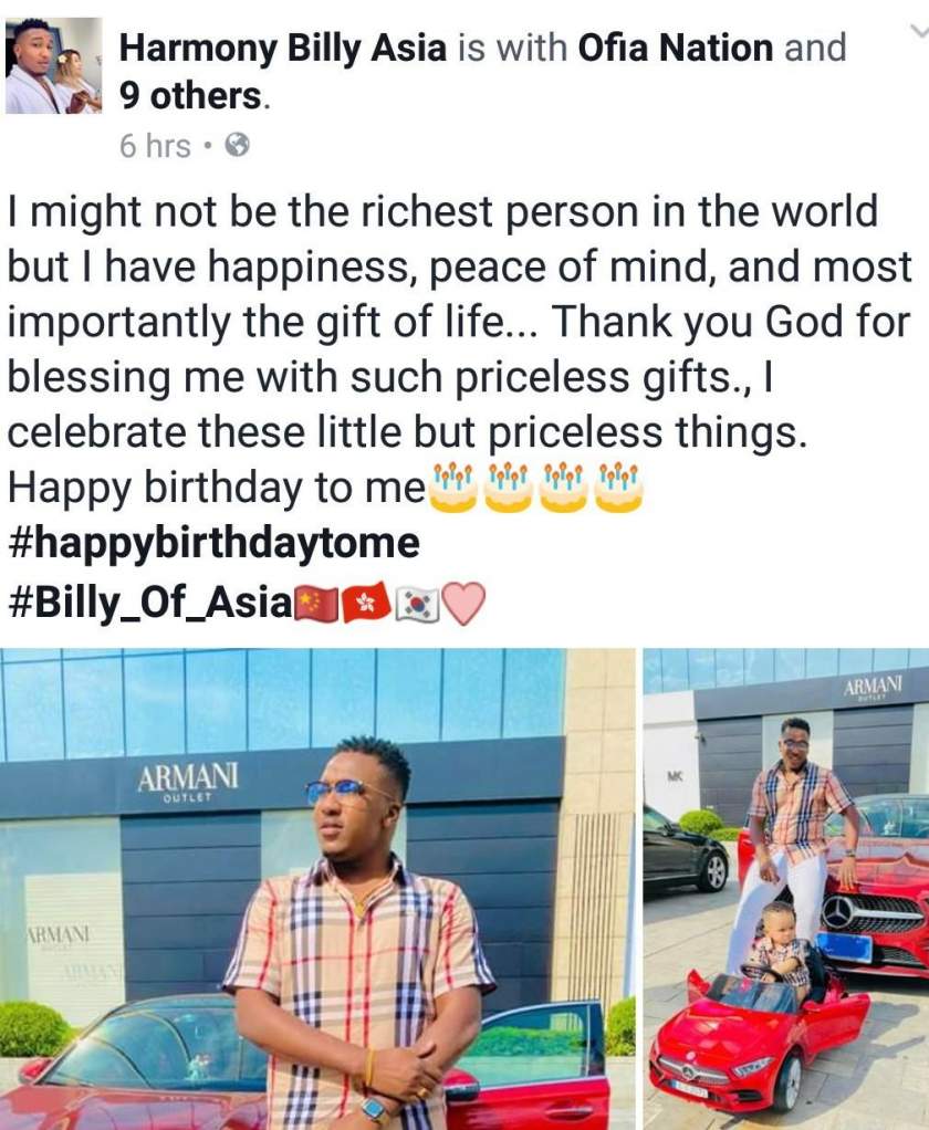 Igbo Big Boy Married To A Chinese Lady Celebrates Birthday With Beautiful Family Photos