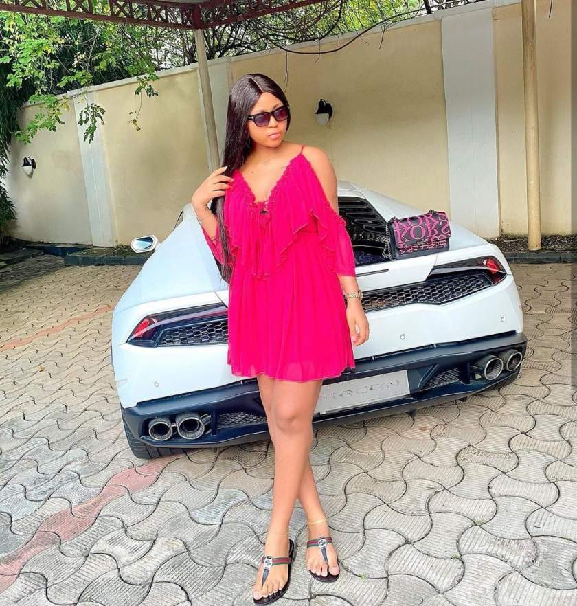 'Surgery for what?' - Regina Daniels brags as she shows off hot figure (Video)