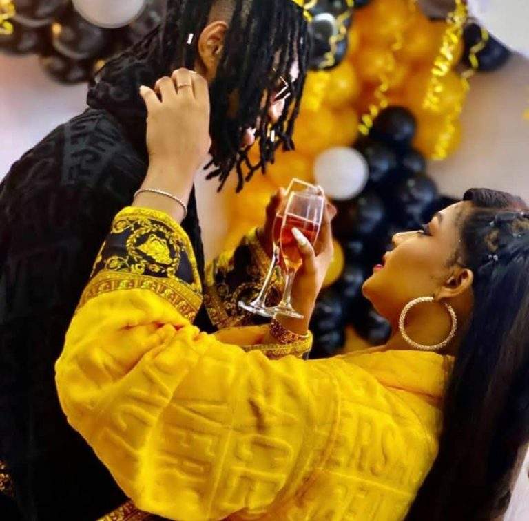 Actress Angela Okorie Gets Engaged To Lover (Photos)