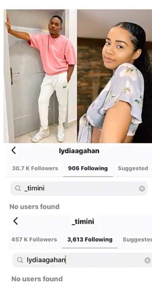 Trouble in paradise? Actor Timini and girlfriend unfollow each other on IG