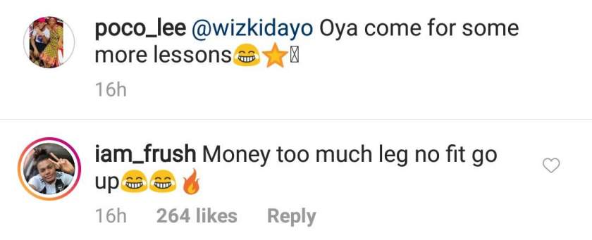 'Money too much, leg no fit go up' - Fans react as Wizkid shows off 'Legwork' moves (Video)