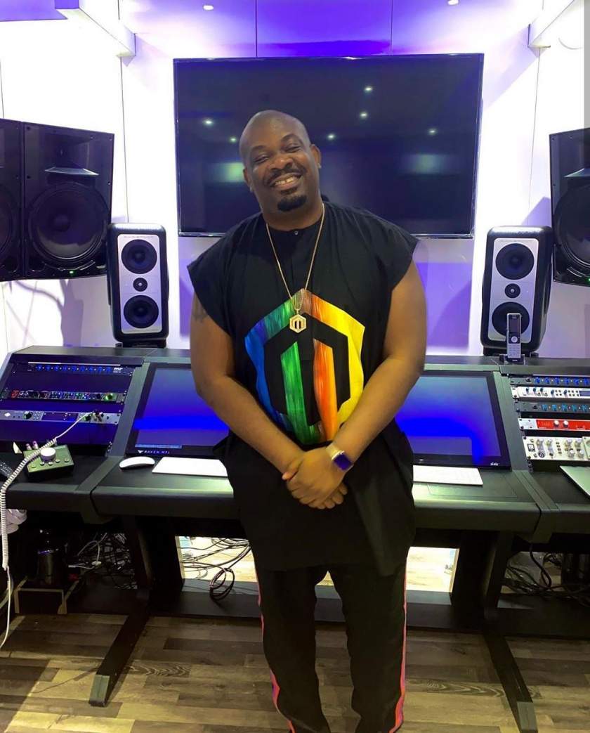 BBNaija: 'Make nobody carry belle o' - Donjazzy reacts as DJ plays 'Duduke' during the party