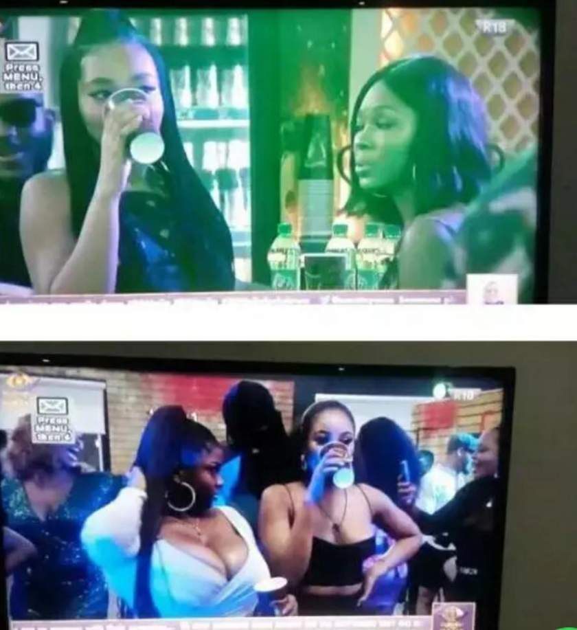 BBNaija: See the top Romantic Photos From Last Night's Party